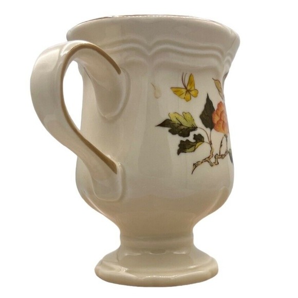 Mikasa Heritage Olde Tapestry Creamer Pitcher Stoneware 4.5" F2005 Japan - Picture 5 of 7